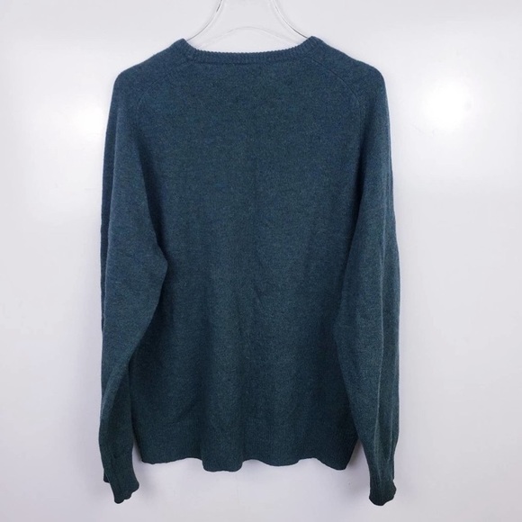 J. Crew Men's Crew Neck 100% Lambswool Sweater M - Picture 2 of 4